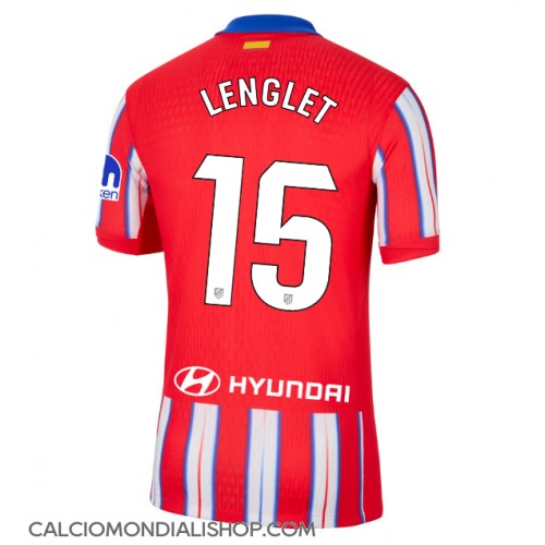 Maglie da calcio Atletico Madrid Clement Lenglet #15 Prima Maglia 2024-25 Manica Corta